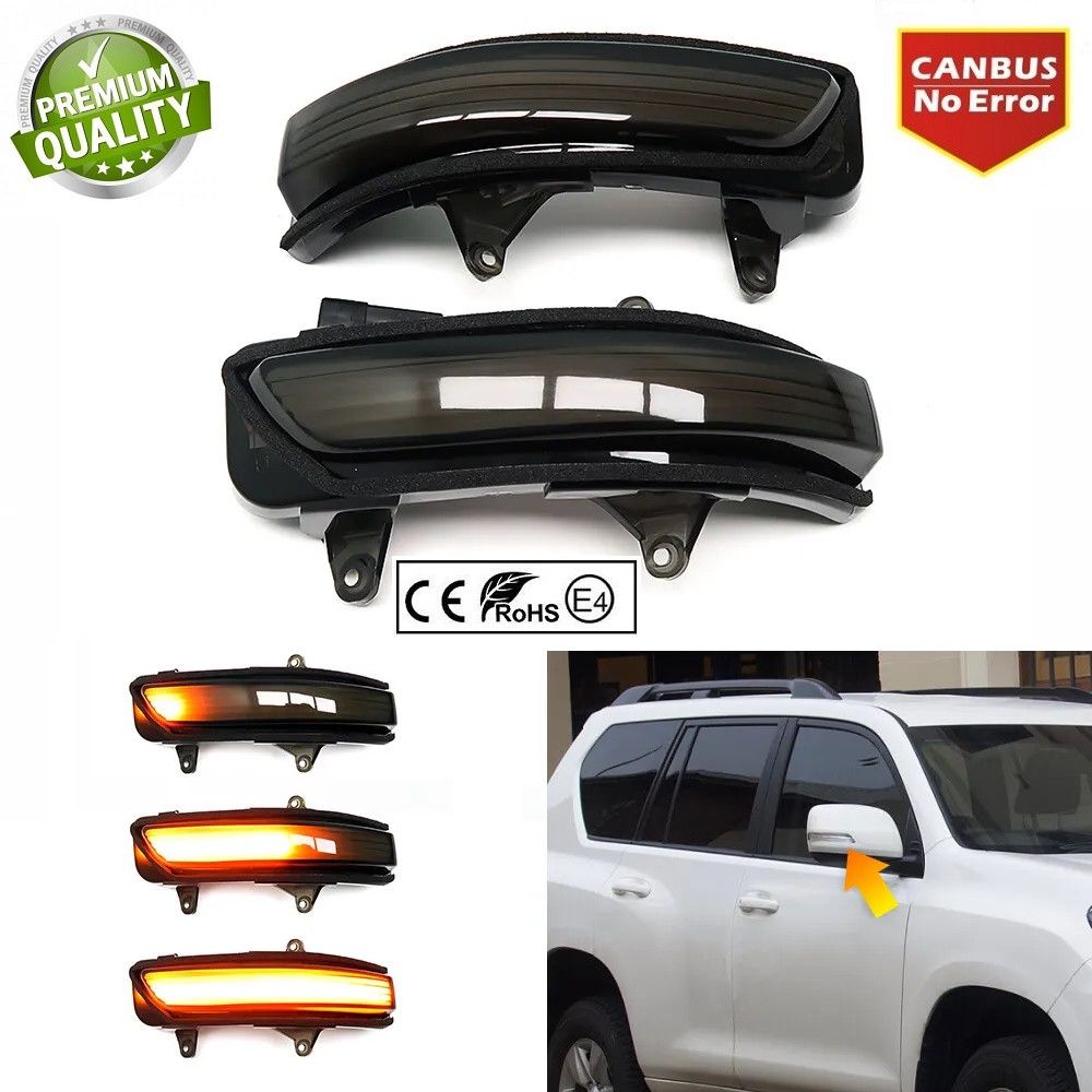 LED BOCNI DYNAMIC MIGAVCI U RETROVIZORU, TIPSKI - TOYOTA - SMOKE 170428 Beograd Zemun